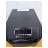 WeWarmElectric 6 Element Infrared Space Heater Black Plastic