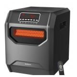 WeWarmElectric 6 Element Infrared Space Heater Black Plastic (Missing Remote)