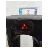 Bladeless 1500-Watt 28 in. Electric Oscillating Tower Ceramic Space Heater with Remote Control
