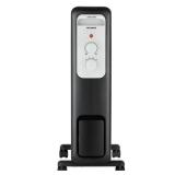 1 500-Watt Oil-Filled Radiant Electric Space Heater with Thermostat