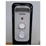1 500-Watt Oil-Filled Radiant Electric Space Heater with Thermostat