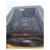 Vornado Velocity 5 Whole Room Space Heater, 1500W, Digital Thermostat, Touch Controls and Timer, Black