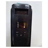 1500-Watt Black Indoor Electric Oil-Filled Radiator Convection Radiant Space Heater with Remote Control for Living Space