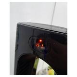 Bladeless 1500-Watt 28 in. Electric Oscillating Tower Ceramic Space Heater with Remote Control