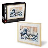 LEGO ART Hokusai The Great Wave Wall Art Adults Set 31208 (LOOSE PIECES, UNABLE TO CONFIRM IF ALL PARTS ARE PRESENT)