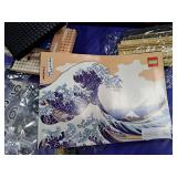 LEGO ART Hokusai The Great Wave Wall Art Adults Set 31208 (LOOSE PIECES, UNABLE TO CONFIRM IF ALL PARTS ARE PRESENT)
