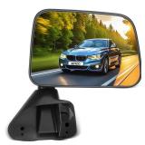 Passenger Side View Mirror Compatible with 1987-1989 For Toyota 4Runner 1987-1995 Pickup Manual Fold Non-heated Manual Adjustment Black Right Outside Exterior Mirror RM72004-111R - Retail: $14