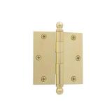 Nostalgic Warehouse Balhng_Sq_St_Res_312 3-1/2  X 3-1/2  Plain Bearing Square Corner