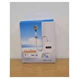 Instant Water Heaters LCD Digital Display Thermostatic Shower Water Heating Device Bathroom Waterproof 304 Stainless Steel Tankless Rapid Heating Machine for Home Hotel