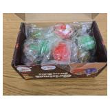 25 Pack Christmas Mini Squeeze Balls