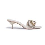 Lhamo Latso Raffia Slip On Mule Heels Size 9 - Retail: $30