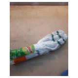 Libman Tornado Mop Refill White Cotton Blend Attachment Style Snap-on