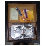 KeaBabies Baby Hand and Footprint Kit - Clay Handprint Keepsake Frame, Newborn Nursery Picture Frame, Personalized New Mom Gifts for Baby First Christmas Shower (Dark Walnut)