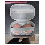 Momcozy Wearable Breast Pump, Hands Free Upgraded Mobile Flow | M9, App Discreet Control with Personalized Multi-Modes & 15 Levels, Wearable Breast Pump 24mm, 2 Pack Cozy Red