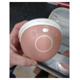 Momcozy Wearable Breast Pump, Hands Free Upgraded Mobile Flow | M9, App Discreet Control with Personalized Multi-Modes & 15 Levels, Wearable Breast Pump 24mm, 2 Pack Cozy Red