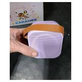 Jeefu Karaoke Machine for Kids, Toys for 3-12 Years Old Girls Gifts, Kids Karaoke Microphone Machine Toy, Best Fun Christmas Birthday Gifts for 5 6 7 8 9 10 11 Years Teens Girl Boys Purple 2 Mic