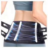 Ultra Sacroiliac SI Hip Belt for Women and Men, [Upgraded Medical-Grade] Adjustable Breathable Hip Brace, Sciatica Pain Relief Devices, Trochanter Brace for Relieving Lower Back Pain, Pelvic Pain & Sc