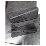 Cupount Mesh Baby & Dog Gate 30 Tall, Fits Openings 32-36 Wide Indoor Mesh Pet Gate for Stairs, Doorways & Hallways (Black, 30 H x 38 W