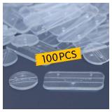 FIGURESLAB 100PCS Action Figure Stand, 6inch Figures Toy Support Stands Display Bases Holder, Compatible with 1/12 Scale Mavel Legends Series/GiJeo Classified Series/D C/Mo tu, Mix Square & Round