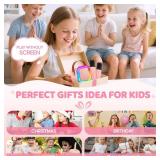 Mini Karaoke Machine for Kids, 2026 TOP Toys Birthday Gifts Ideas for Girls Ages 4, 5, 6, 7, 8, 9, 10, 12+ Years Old, Portable MP3 Player with 2 Wireless Mics for Family Home Party