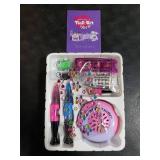 BATTOP Kids Nail Polish Set for Girls - Kids Nail Art Kit with Dryer & Fake Nail & Sticker & Water Based Nail Polish & Nail Art Pen - Idea Gifts for Girls Ages 6 7 8 9 10 11 12