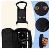 Ajqxh Universal Rolling Bowling Bag Handle Extender Replacement, 11in Durable Handle Extension for Rolling Trolley Bowling Bags,Comfortable Grip Design to Improve Bowling Comfort