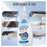 Leopong Home Cleaner Gel, Cleaner for Washing Machine, Refrigerator Strips, Household Shower, Kitchen Sinks, Walls, Tiles, Bathrooms- 5 fl oz