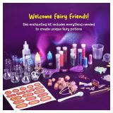 Dan&Darci Fairy Magic Potion Kit for Kids - Easter Gifts for Girls - 6 7 8 9 10 Year Old Girl Gift Ideas - Toys 8-10 7-8 - Arts and Crafts for Kid Ages 6-8 Years - Magical Workshop Craft Kits