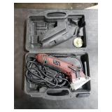 Multifunction Corded Mini Circular Saw Machine Set, 400W High Powered cordless circular saw Machine, Professional Compact Rotorazer Saw for Cut Drywall,Tile, Metal