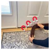 Evelots Magnetic Metal Door Draft Stopper -Extra Strong Magnets for Steel Doors-Cold Air, Dust & Noise Blocker-Stays in Place-No Need to Bend Down-36 Inch