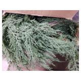 Christmas Cedar Garland Realistic - Cypress Decorations with Lights 6ft for Mantle Lighted Faux Pine Garlands for Xmas Home Decoration Indoor Stairs Railing 6 ft Fireplace Outdoor Prelit Door Decor