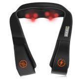 AMZPONYÂ® Cordless Neck Massager, Shiatsu Neck and Back Massager