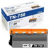 TN750 Toner Cartridge Replacement for Brother TN-750 TN720 TN-720 High Yield Toner Cartridge Compatible with HL-5450DN HL-5470DW HL-6180DW MFC-8710DW MFC-8910DW MFC-8950DW Printer (Black, 1-Pack)