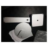 ATOPHK Adjustable Height Aluminum Stand for Ech_ooo Show 21 & Ech_ooo Show 15 360° Rotation, Tilt & Swivel, Landscape/Portrait Mode Silver