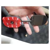 Magnetic Phone Holder for Car Metal Upgrade 6X Magnets Phone Mount Double 360° Rotation Super Sticker Phone Holder Car Mount Easy Install Suitable for Dashboard Screens Compatible with All Phone blac