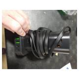 Power Strip Tower with Multiple Outlets, Flat Plug Surge Protector Tower Extension Cord with 12 AC Outlets 4 USB Ports (2 USB C), 6FT Cord Power Tower Surge Protector for Home Office Dorm Room, Black