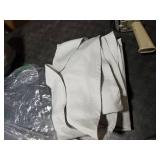 sancua Round Tablecloth - 108 Inch - Water Resistant Spill Proof Washable Polyester Table Cloth Decorative Fabric Table Cover for Dining Tables, Buffet Parties and Camping, Silver Grey