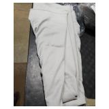 sancua Round Tablecloth - 108 Inch - Water Resistant Spill Proof Washable Polyester Table Cloth Decorative Fabric Table Cover for Dining Tables, Buffet Parties and Camping, Silver Grey