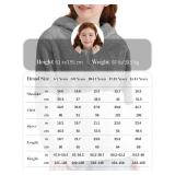 AlisOker Girls 1/4 Zip Up Fuzzy Fleece Pullover Hoodies Casual Loose Sweatshirt with Pockets Sherpa Hooded Outwear Coat