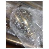 Warm Gold Curtain Rods for Windows 72 to144 Inch Brass Extra Long Heavy Duty Adjustable single 1 Diameter with vintage Brushed Bronze Metal Finials Antique for Living Room Bedroom Farmhouse Kitchen