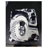 32 Inch Spare Tire Cover for 2021-2025 Ford Bronco Base, Big Bend, Black Diamond, Outer Banks 2 Door & 4 Door Wheel Tyre Protectors with Backup Camera Hole Exterior Accessories