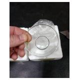 Hewory Glass Bobeches for Candlestick Holders, 3 PCS Candle Drip Protectors Candle Rings for Tapers, Candle Drip Catcher for Candle Stick Candle Holder for Wedding Party Church Home (Round, Clear)