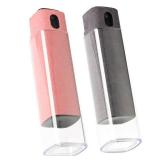 CUIUD Touchscreen Screen Cleaner Kit 2 Pcs, Phone, Tablet and Car Screen Cleaner, Two in One Spray and Microfiber Cloth(Grey&Pink)