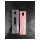 CUIUD Touchscreen Screen Cleaner Kit 2 Pcs, Phone, Tablet and Car Screen Cleaner, Two in One Spray and Microfiber Cloth(Grey&Pink)