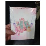 qinghemengxia Who Knows The Birthday Girl Best, Birthday Would She Rather, Birthday Game Cards for Girls Her Sleepover Party - 5.5 * 7 inch (Pink)