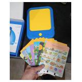 Kids Learning Tablet Educational Learning Pad for Toddlers 2-5 to Learn Alphabets, Numbers, Foods, Time, Music, Talking Cards for Toddlers Learning Educational Toy Kids Gifts