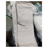 Bedsure 100% Washed Cotton Duvet Cover Cal King - Oatmeal Minimalist Cotton Duvet Cover Linen Like for All Seasons - GentleSoft Plain Simple Bedding (Oatmeal, California King, 104x98)