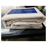 Bedsure 100% Washed Cotton Duvet Cover Cal King - Oatmeal Minimalist Cotton Duvet Cover Linen Like for All Seasons - GentleSoft Plain Simple Bedding (Oatmeal, California King, 104x98)