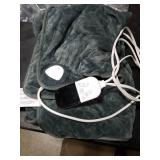 King Size Heating Pad for Back Pain 32x24 Extra Large Electric Heating Pad for Period Cramps Relief & Body Neck Shoulder Auto Shut Off Heat Pad Temperature Settings Machine Washable Gray NEEDS WAS