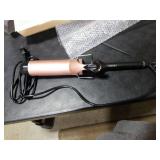 Large Curling Iron 2 Inch, Ceramic Long Barrel Hair Curling Wand, Hair Styling Tool, Dual Voltage, LCD Display, Black